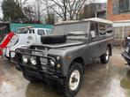 Land Rover Defender 109, Essence, Utilitaire, Annee 1974, Auto's, Land Rover, Te koop, Zilver of Grijs, Bedrijf, Benzine