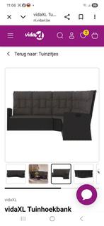 Loungeset hoekbank, Tuin en Terras, Schaduwdoeken, Ophalen