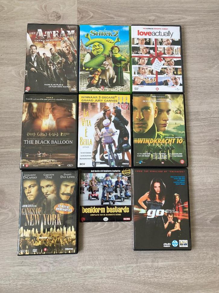 9 DVD’s, Cd's en Dvd's, Dvd's | Actie, Zo goed als nieuw, Ophalen of Verzenden