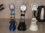 3 lampes de bureau, Enlèvement ou Envoi, Utilisé, Métal, Moins de 50 cm