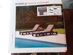 Nieuwe Allibert daytona sunlounger, Tuin en Terras, Ligbedden, Ophalen, Nieuw, Kunststof, Verstelbaar