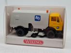 Straatveger Mercedes Benz BFI - Wiking 1/87, Hobby en Vrije tijd, Verzenden, Zo goed als nieuw, Bus of Vrachtwagen, Wiking