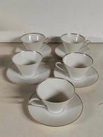 Lot van 5 vintage kopjes + 12 ondertassen CM Germany, Enlèvement ou Envoi