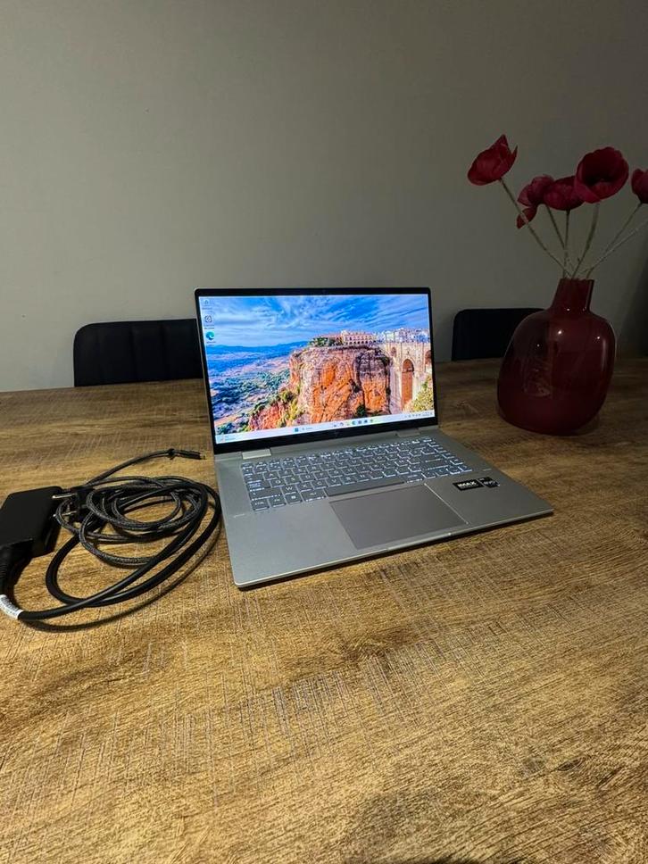 Hp Envy  x360 2 in 1, Computers en Software, Chromebooks, Zo goed als nieuw, 15 inch, 16 GB, 256 GB of meer, Azerty, Touchscreen