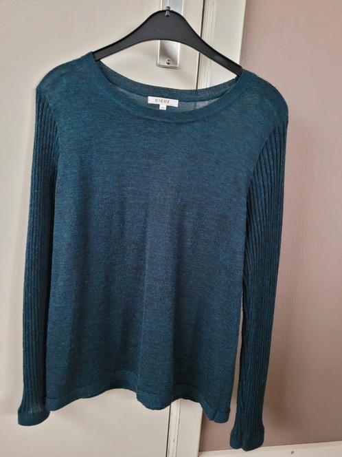 Fijn pluizig truitje merk Gigue, 40...als nieuw, Kleding | Dames, Truien en Vesten, Maat 38/40 (M), Zwart, Ophalen of Verzenden