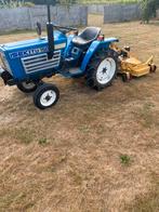 Iseki TU1500 met weidebloter, Ophalen