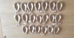 20 glazen kwastjes, Ophalen, Glas