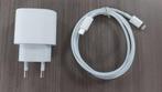 New Apple 20 W USB-C Charger + 1m Apple Lightning cable, Nieuw, Apple iPhone, Ophalen of Verzenden