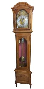 eiken Louis XV staande klok met 3 gewichten, Antiek en Kunst, Antiek | Klokken, Ophalen