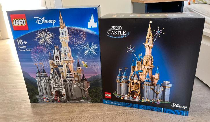 Lego Disney kastelen 43222 en 71040, Kinderen en Baby's, Speelgoed | Duplo en Lego, Nieuw, Lego, Complete set, Ophalen of Verzenden