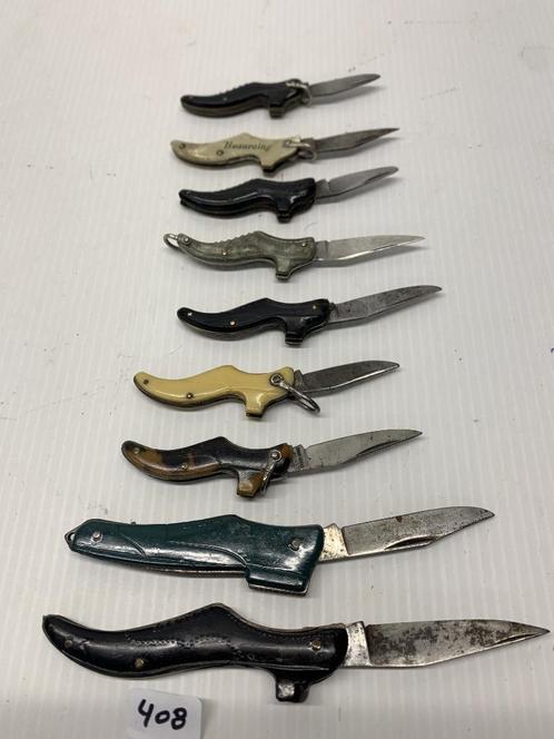 9 messen, hoorn, 19e eeuw (408), Antiek en Kunst, Antiek | Overige Antiek, Ophalen of Verzenden