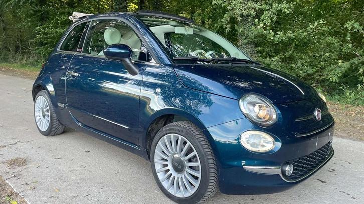 Fiat 500C 500C 1.2i Lounge Apple car play, gps garantie 1 an, Auto's, Fiat, Particulier, Te koop, 500C, ABS, Airbags, Airconditioning