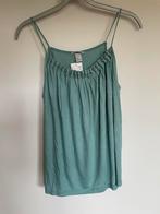 Zeer mooie top H&M maat L, H&M, Blauw, Maat 42/44 (L), Nieuw