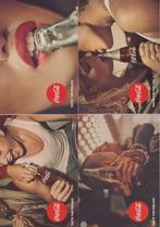 4 coca-cola boomerang  postkaarten, Verzamelen, Postkaarten | Themakaarten, Verzenden, 1980 tot heden, Ongelopen, Overige thema's