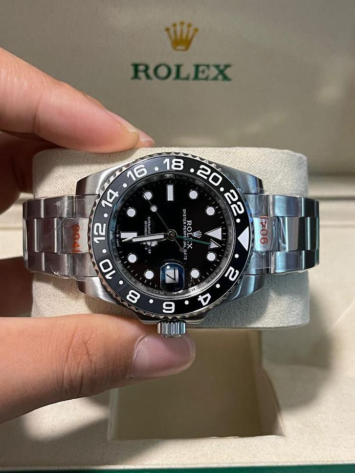 Rolex GMT bruce wayn 40mm, Bijoux, Sacs & Beauté, Montres | Hommes, Neuf, Montre-bracelet, Rolex, Enlèvement