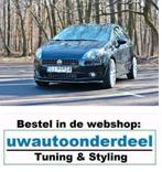 Maxton Design Spoiler Lip Splitter Voor Fiat Grande Punto, Verzenden