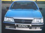 Opel Monza Facelift 2.0 & 2.5 & 3.0 Brochure, Ophalen of Verzenden, Opel