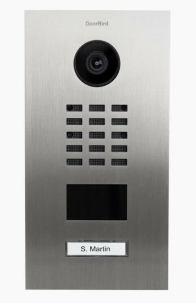 DoorBird Intercom Video Deurbel, Huis en Inrichting, Deurbellen, Nieuw, Draadloos, Compatibel met smartphone, Ingebouwde camera