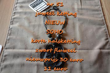 51. Juweel : ketting , NIEUW ,  @LAATSTE STUK@ , verzending 