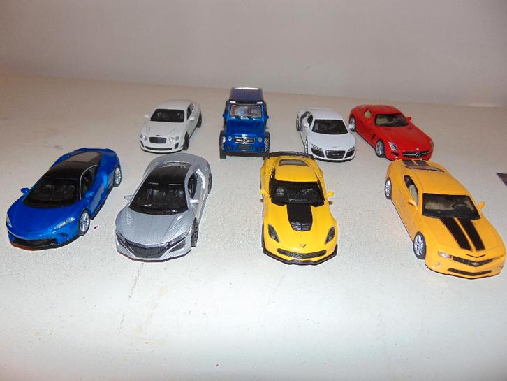 Modelauto's Welly 1:38, Hobby en Vrije tijd, Modelauto's | 1:43, Gebruikt, Auto, Ophalen of Verzenden