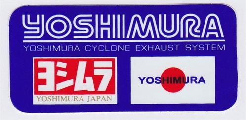 Yoshimura Cyclone Exhaust system sticker #1, Motos, Accessoires | Autocollants, Envoi