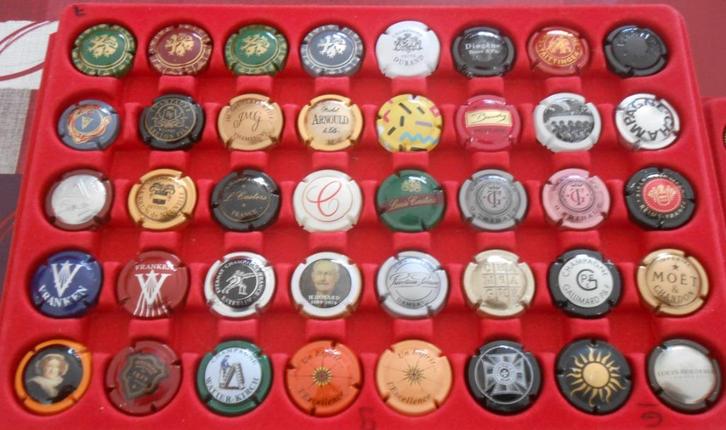 serie 5 - 40 champagne capsules - 6 euro, Verzamelen, Complete verzamelingen en Collecties, Ophalen of Verzenden