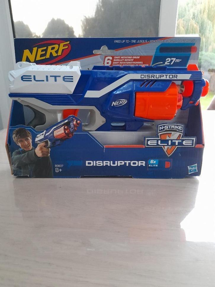 Nerf N-Strike Elite Disruptor – In zeer goede staat, Kinderen en Baby's, Speelgoed | Buiten | Actiespeelgoed, Zo goed als nieuw