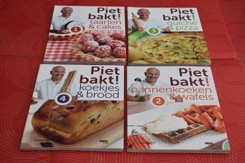 boeken uit de reeks s.o.s Piet,, Livres, Livres de cuisine, Comme neuf, Gâteau, Tarte, Pâtisserie et Desserts, Pays-Bas et Belgique
