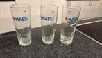 3 dezelfde Maes glazen (doos 4), Verzamelen, Glas en Drinkglazen, Ophalen, Zo goed als nieuw