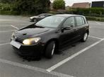 Volkswagen Golf VI 2010, Auto's, Volkswagen, Voorwielaandrijving, Euro 5, Zwart, Te koop