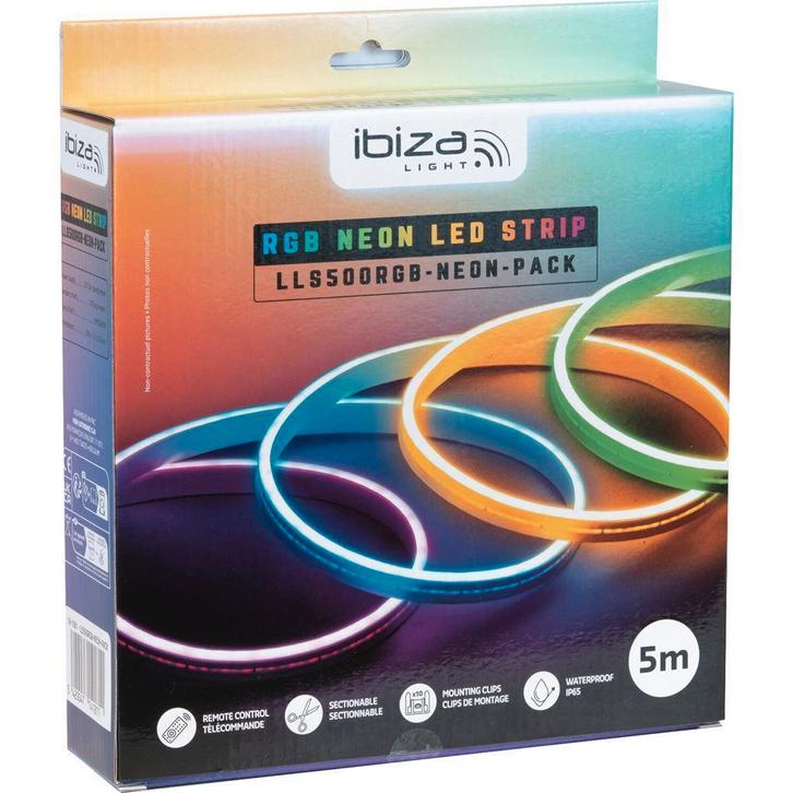 NEON LED STRIP RGB IP65 – 5m, Musique & Instruments, Lumières & Lasers, Neuf, Enlèvement ou Envoi