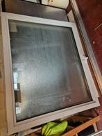 Raam 145x122 + kader 155x132 Reynaers alu + hor, Doe-het-zelf en Bouw, Raamkozijnen en Schuifdeuren, Gebruikt, Raamkozijn, Aluminium