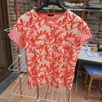 T-shirt nieuw print rood lila MarcCain mt 4 (40), Kleding | Dames, T-shirts, Maat 38/40 (M), Nieuw, Ophalen of Verzenden, Korte mouw