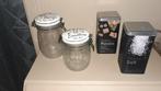 4 voorraad potten, Enlèvement ou Envoi, Comme neuf