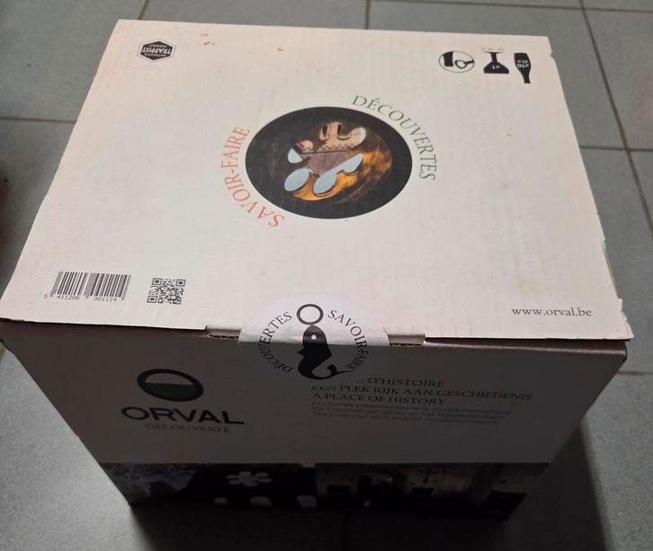 Orval packs de 10 bouteilles plus 1 verre, Collections, Marques de bière, Comme neuf, Bouteille(s), Enlèvement