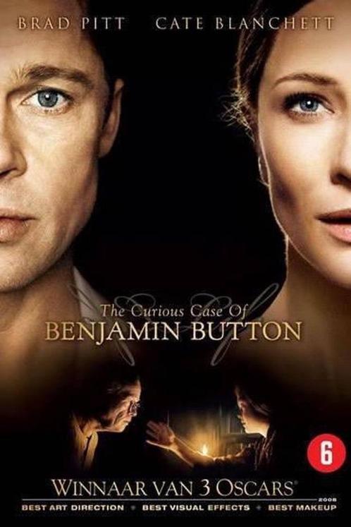 The Curious Case of Benjamin Button (2008) Dvd Brad Pitt, Cd's en Dvd's, Dvd's | Drama, Gebruikt, Drama, Vanaf 6 jaar, Ophalen of Verzenden