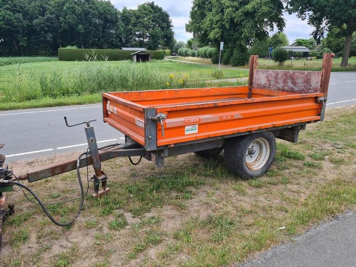 2,5 tons nimos kipper, type UK2,5, kipkar kipwagen kiepkar, Tuin en Terras, Overige Tuin en Terras, Ophalen