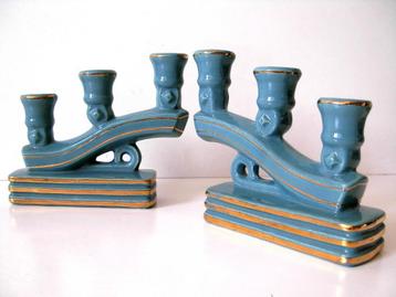 Oma's Art Deco kandelaars beschikbaar voor biedingen