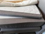Mooie bruine elektrische boxspring bed 90x200cm, Huis en Inrichting, Slaapkamer | Boxsprings, Ophalen, 90 cm, Eenpersoons, Zo goed als nieuw