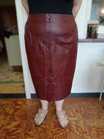 Sallie Sahne faux leren lange rok - maat 50, Rok, Paars, Nieuw, Ophalen of Verzenden