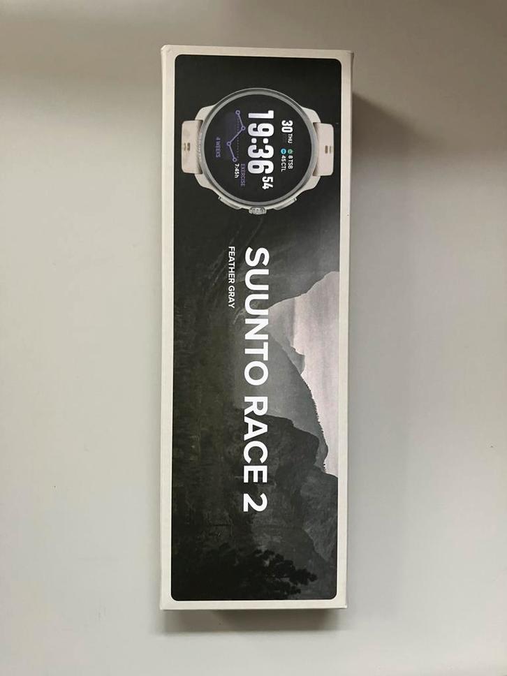 Suunto Race 2 - Feather Gray, Handtassen en Accessoires, Sporthorloges, Nieuw, GPS, Ophalen of Verzenden