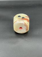 Afghaanse Jade Dobbelsteen – 5 cm, Antiek en Kunst, Ophalen of Verzenden