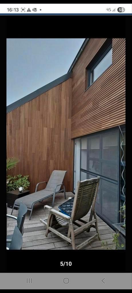 Ayous gevelplanchet, Doe-het-zelf en Bouw, Hout en Planken, Ophalen