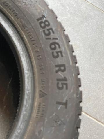 2 pneus 185/65 R15, Auto-onderdelen, Banden en Velgen, Ophalen, Gebruikt, 15 inch, Band(en)