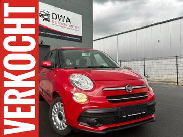 Fiat 500L Benzine- 7PL- Euro6- Airco- 12MGarantie -BTW Wagen beschikbaar voor biedingen