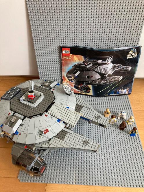 Lego Star Wars 7190 Millennium Falcon, Kinderen en Baby's, Speelgoed | Duplo en Lego, Gebruikt, Lego, Complete set, Ophalen of Verzenden