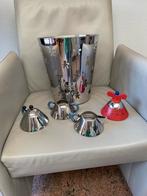 Alessi 5 stuks: papiermand, wekker,.., Antiek en Kunst, Ophalen of Verzenden