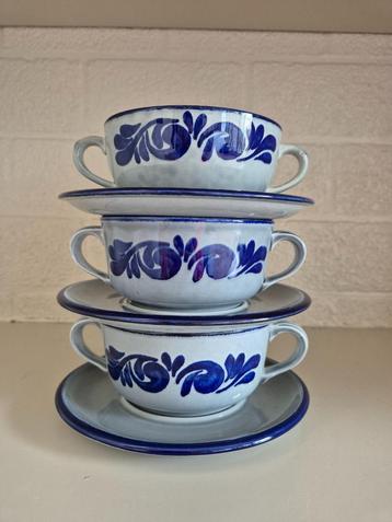 Vintage servies Boch Grau-Blau beschikbaar voor biedingen