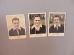 1939 football chromo x3 chocolat Ruelle Olympic Charleroi, Verzenden, Zo goed als nieuw, Poster, Plaatje of Sticker