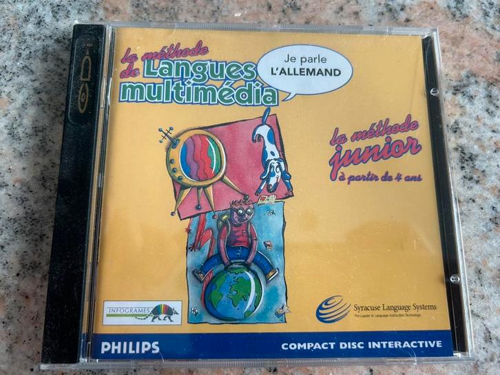 La méthode de langues multimédia L’allemand JUNIOR CD-i, Games en Spelcomputers, Games | Overige, Zo goed als nieuw, Ophalen